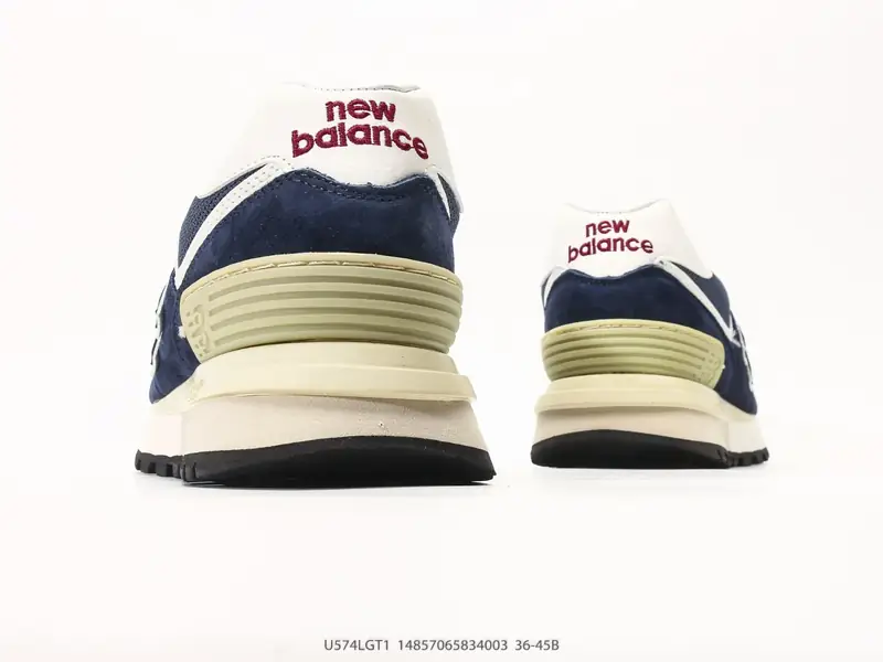New Balance NB574 低帮复古休闲慢跑鞋 #毛边牛仔面料 ENCAP缓震 U574LGT1 #14857065834003
